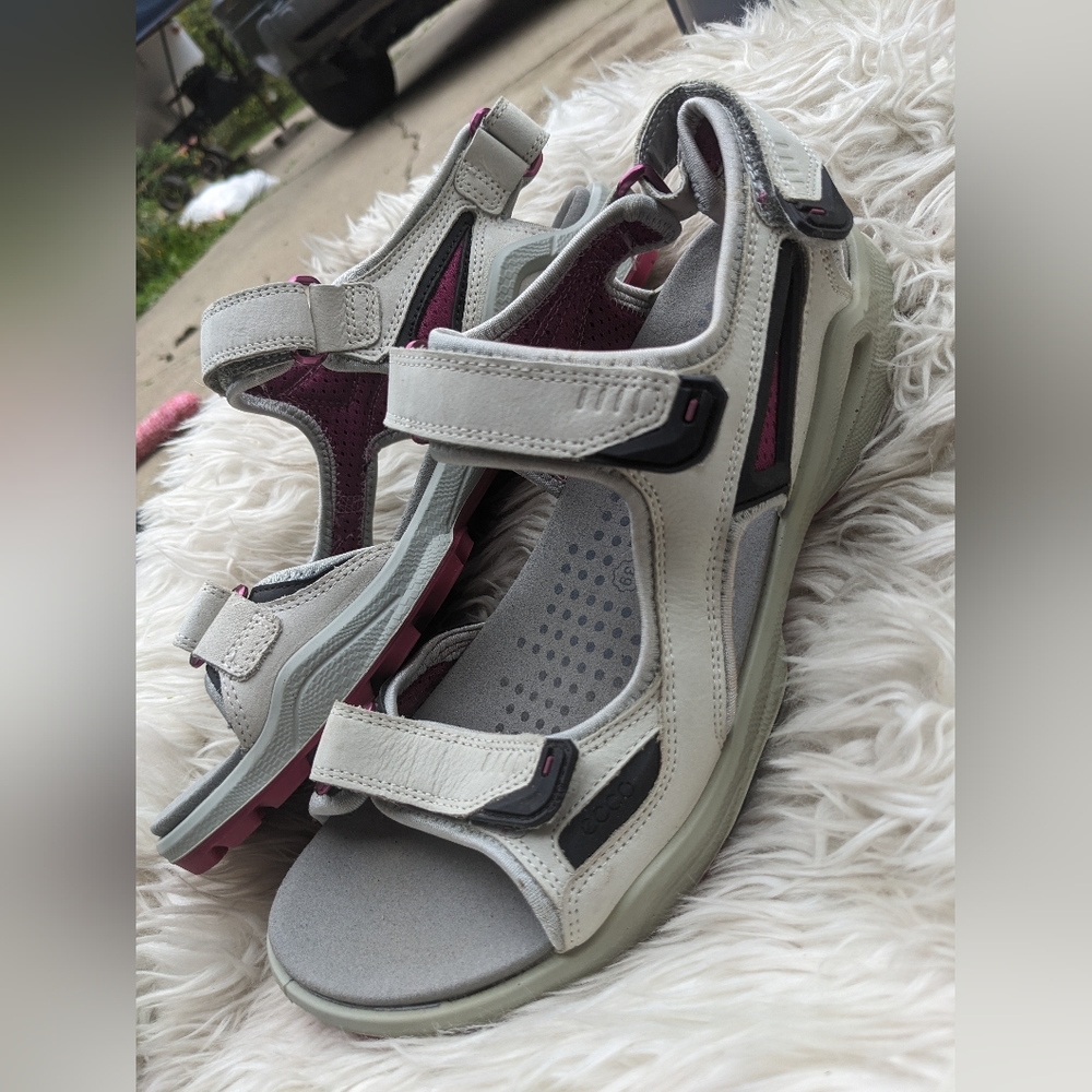 New! Ecco Biom Rugged Sandals Size 9/39